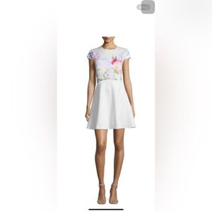Ted Baker Multicolor Floral Mini Dress
